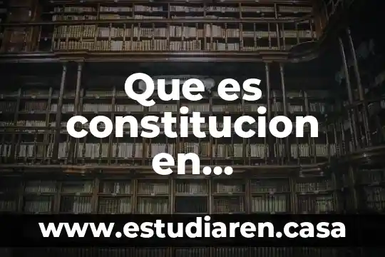 Que es contabilizar en contabilidad 7 Que es constitucion en contabilidad