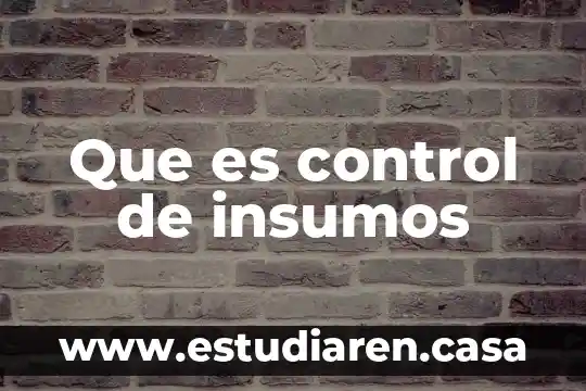 Que es el hardware key control mode 3 Que es control de insumos
