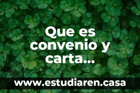 Que es la cláusula compromiso contrato de arbitraje 5 Que es convenio y carta compromiso