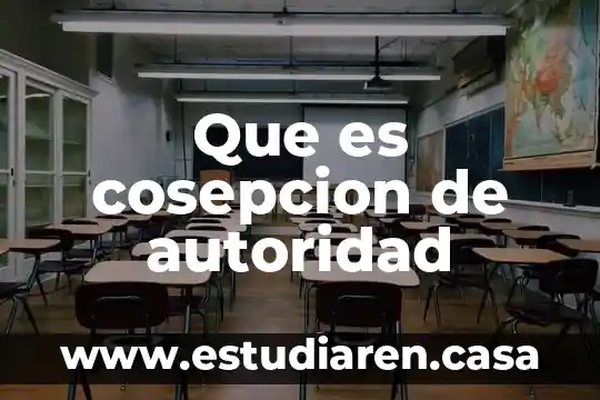 Que es autoridad agraria 6 Que es cosepcion de autoridad