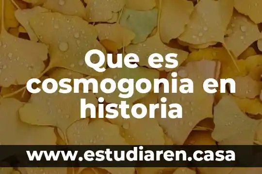 Que es cct mod lg g3 7 Que es cosmogonia en historia