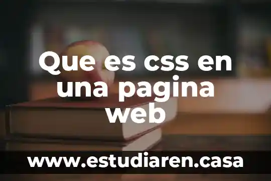 Dominio de página web que es 8 Que es css en una pagina web