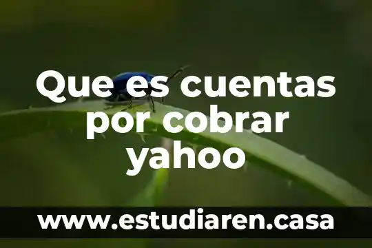 Que es una submascara de red yahoo 5 Que es cuentas por cobrar yahoo