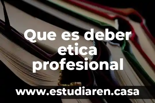 Que es el deber ser de Pestalozzi 8 Que es deber etica profesional