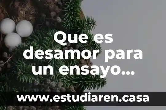 Que es la limitacion en un ensayo 3 Que es desamor para un ensayo anahuac