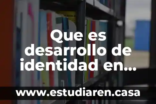 Que es un ensayo de identidad quimica 3 Que es desarrollo de identidad en derecho