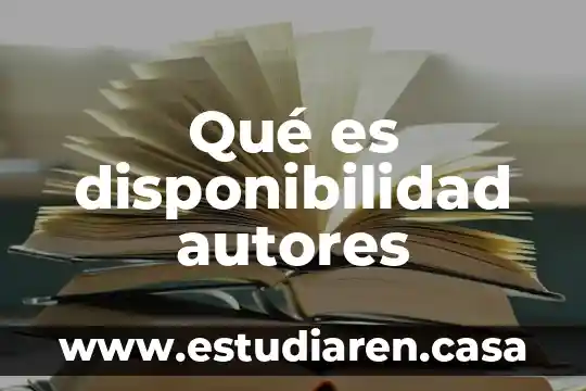 Que es dinamica de grupo y trabajo en equipo 3 Qué es disponibilidad autores