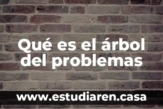 Que es el solucionador de problemas del menu inicio 6 Qué es el árbol del problemas