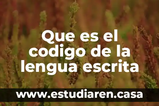Qué es la oración comunicación oral y escrita 3 Que es el codigo de la lengua escrita