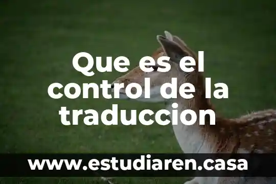 Codigo genetico y traduccion que es orf 5 Que es el control de la traduccion