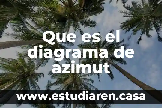 Que es el diagrama de azimut