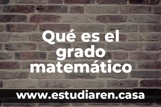 Educando tv que es una hipotesis para 4to grado 5 Qué es el grado matemático