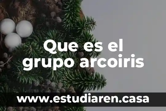 Que es el grupo arcoiris
