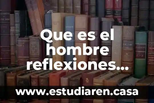 Que es la etica ambiental 4 Que es el hombre reflexiones etica