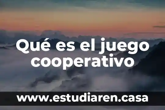 Qué es un gm juego online 4 Qué es el juego cooperativo
