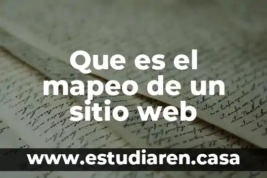 Que es protocolos de seguridad en un sitio web 4 Que es el mapeo de un sitio web