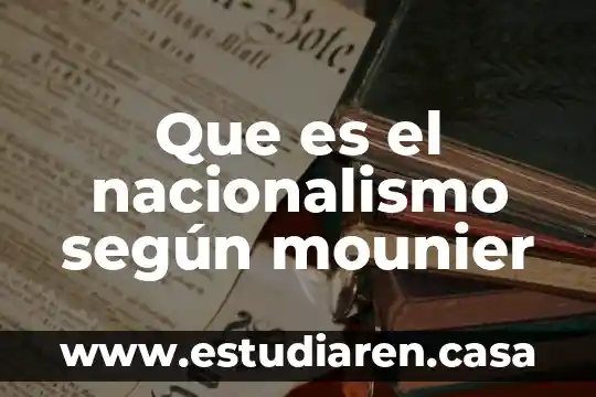 Que es babilonia segun los rastas 6 Que es el nacionalismo según mounier