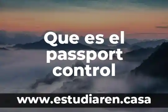 Que es cct mod lg g3 6 Que es el passport control