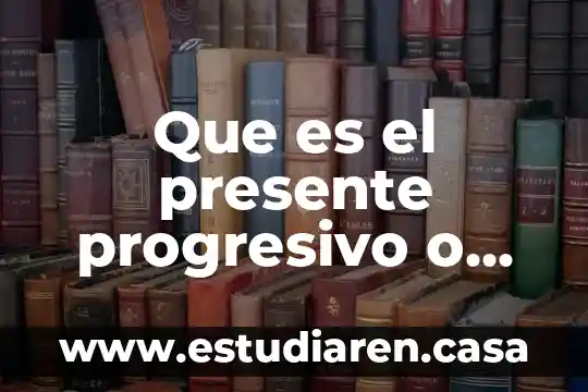 Que es la provision en materia contable 3 Que es el presente progresivo o continuo en ingles