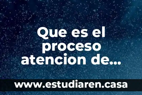 Que es el proceso atencion de enfermeria pae