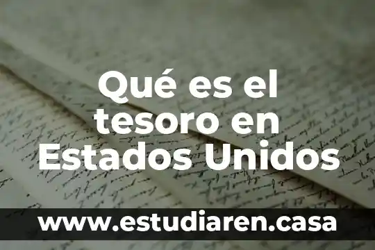 Que es un mall en estados unidos 4 Qué es el tesoro en Estados Unidos