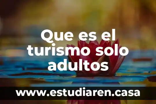 Que es dinamica de grupo y trabajo en equipo 7 Que es el turismo solo adultos