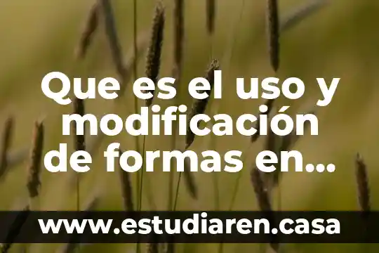 Que es el uso y modificación de formas en powerpoint