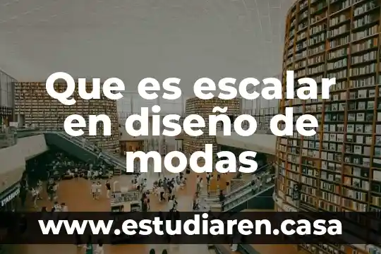 En fisica que es escalar 5 Que es escalar en diseño de modas