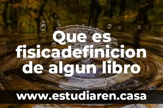 Que es el valor libro de un proyecto 4 Que es fisicadefinicion de algun libro