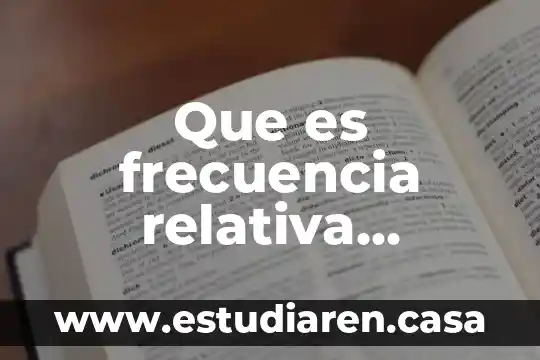 Que es la frecuencia en un procesador 5 Que es frecuencia relativa definicion