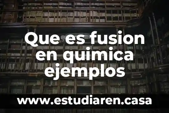 Que es una fusión cartas 8 Que es fusion en quimica ejemplos