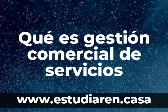 Que es la comisión interamericana de arbitraje comercial 5 Qué es gestión comercial de servicios