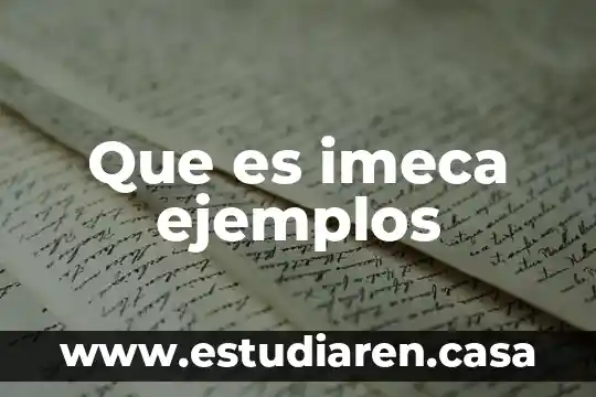 Que es prodigioso y un ejemplos 8 Que es imeca ejemplos