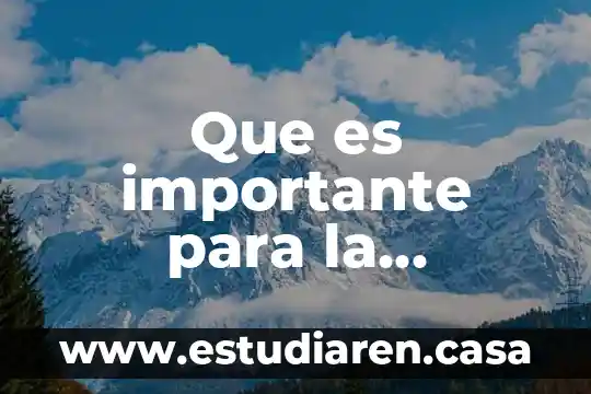 Que es importante para la administracion logistica