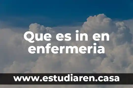 Que es un indice de periodico 5 Que es in en enfermeria