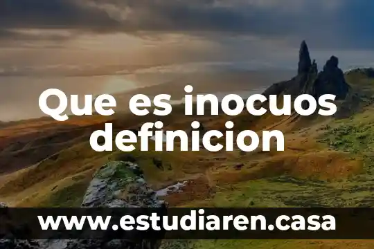 Conocimiento empirico definicion que es pasos 8 Que es inocuos definicion