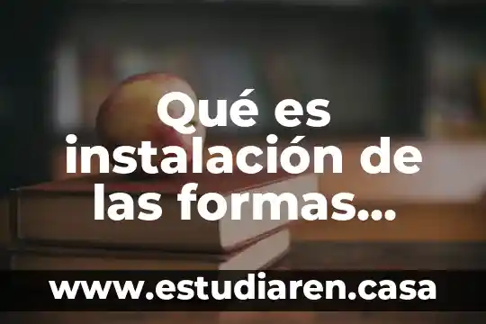 Que es artes plasticas y su clasificacion 7 Qué es instalación de las formas plásticas