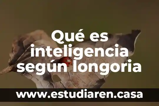 Que es un dracma segun la biblia 4 Qué es inteligencia según longoria