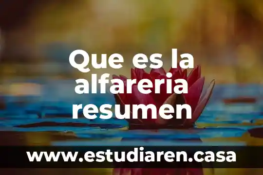 Que es economia teología de la historia resumen 4 Que es la alfareria resumen