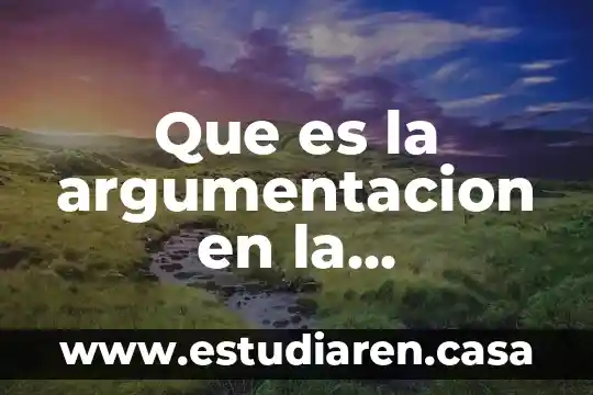 Que es la argumentacion juridica y logica juridica 6 Que es la argumentacion en la comunicacion redalyc