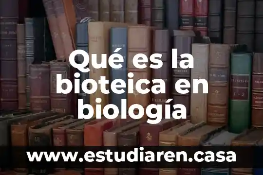 Que es molde en biologia 6 Qué es la bioteica en biología