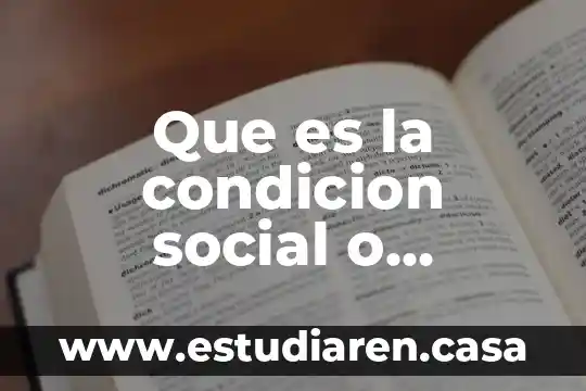 Teoria economica que es el empleo y el desempleo 3 Que es la condicion social o economica