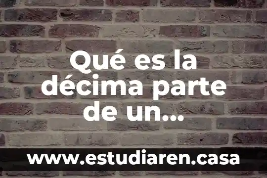 Que es proto word 8 Qué es la décima parte de un milímetro