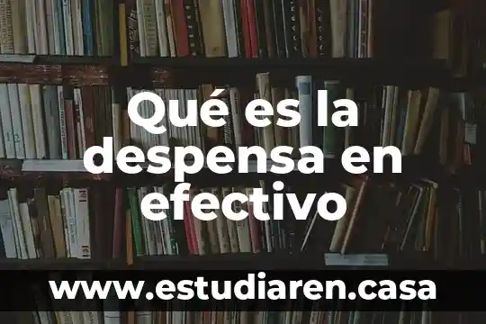 Que es versatil en un objeto 8 Qué es la despensa en efectivo