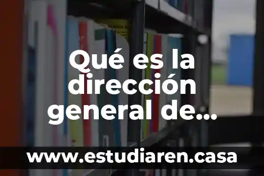 Qué es la dirección general de culturas populares
