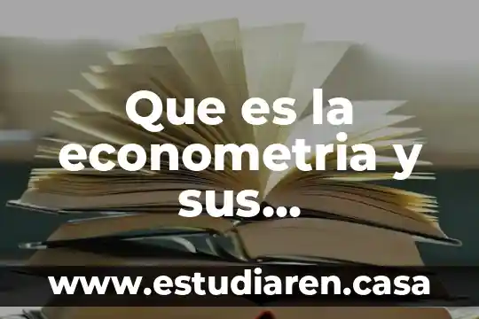 Que es electroquimica y sus aplicaciones en la industria 6 Que es la econometria y sus aplicaciones