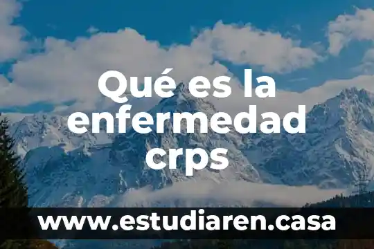 Que es la enfermedad parkison 6 Qu茅 es la enfermedad crps