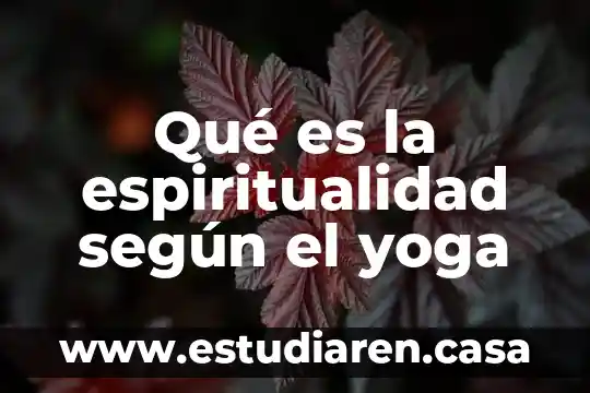 Que es la espiritualidad en la administracion 3 Qué es la espiritualidad según el yoga