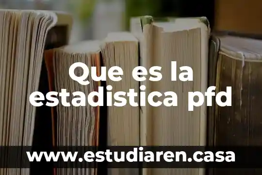 Que es humanismo pfd 3 Que es la estadistica pfd