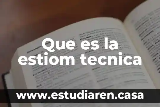 Que es la tecnica de flotado 4 Que es la estiom tecnica